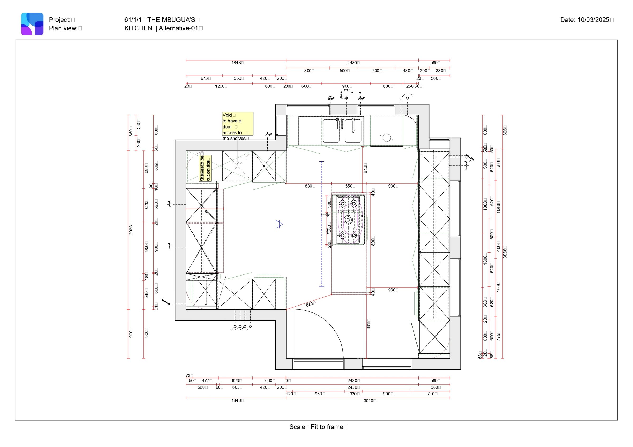 Mbuguas floor plan photo 1