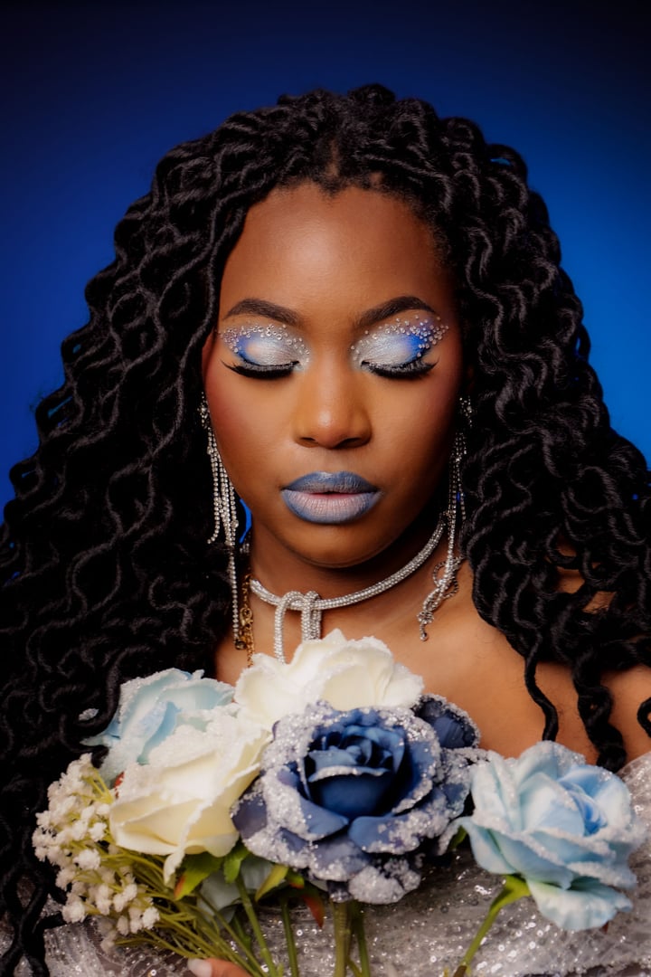 Professional portrait of confident woman