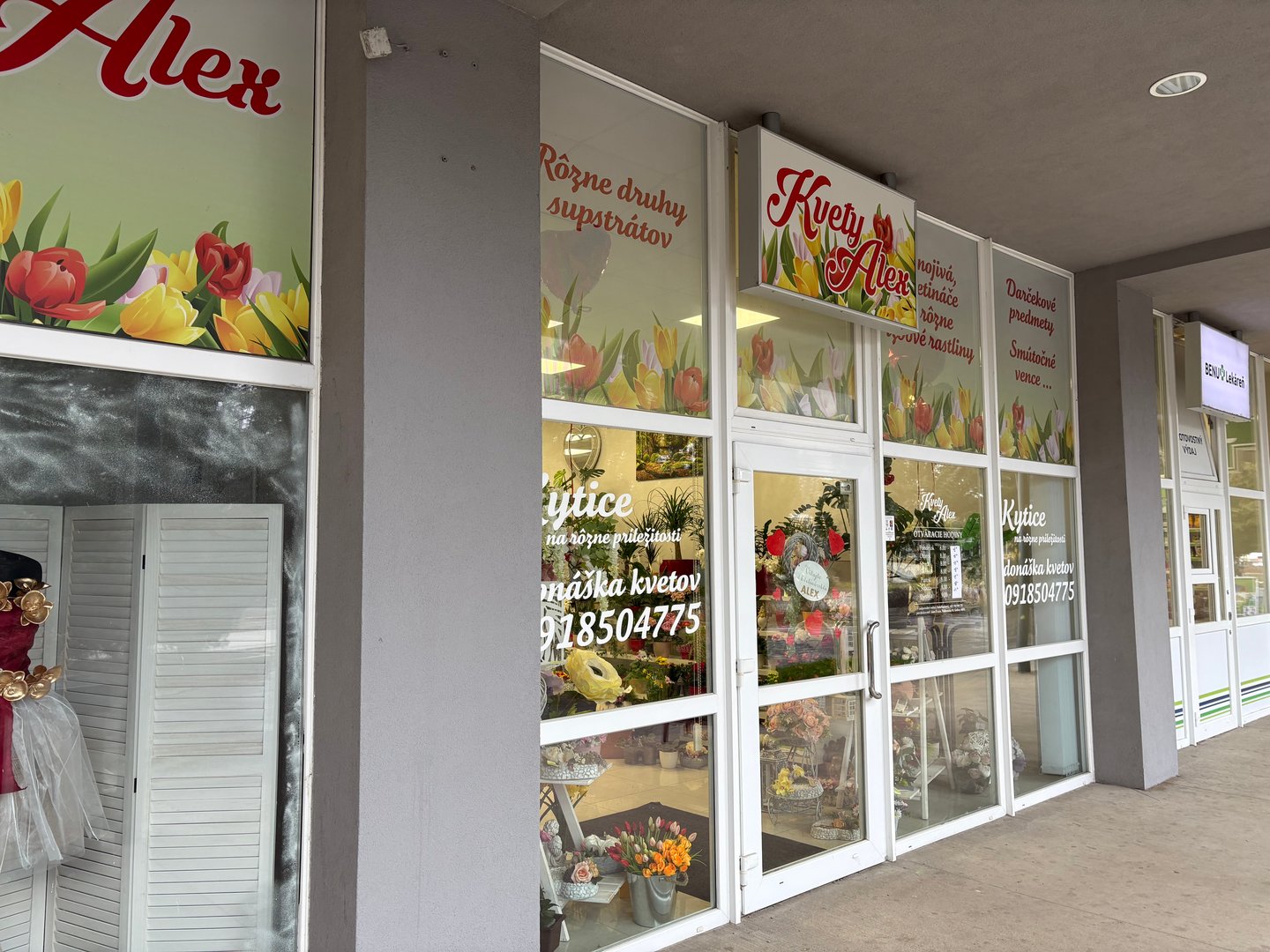 Kvety Alex Location Map