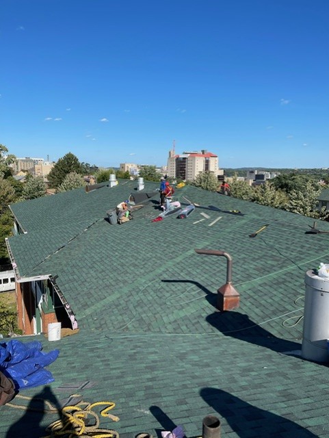 Before - Complete roof replacement project
