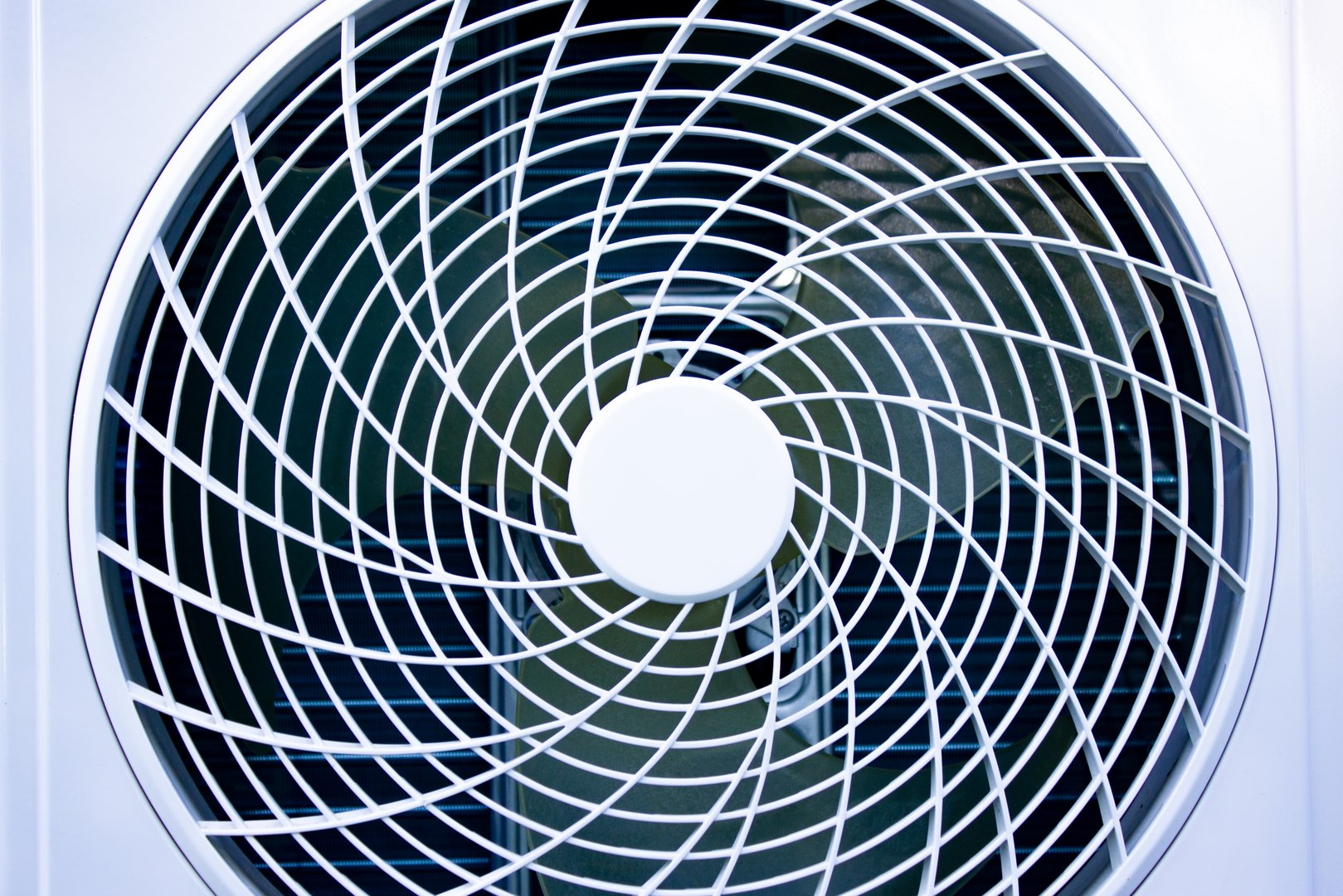 Air conditioning. Cooling system, fan, background.