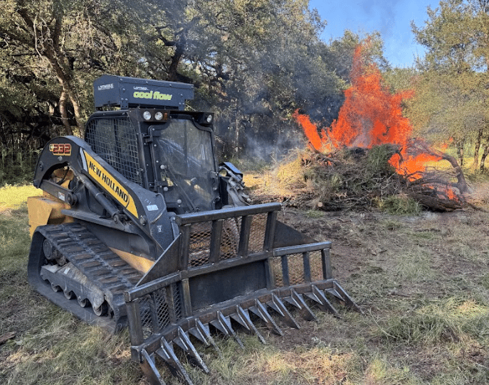 Land clearing project