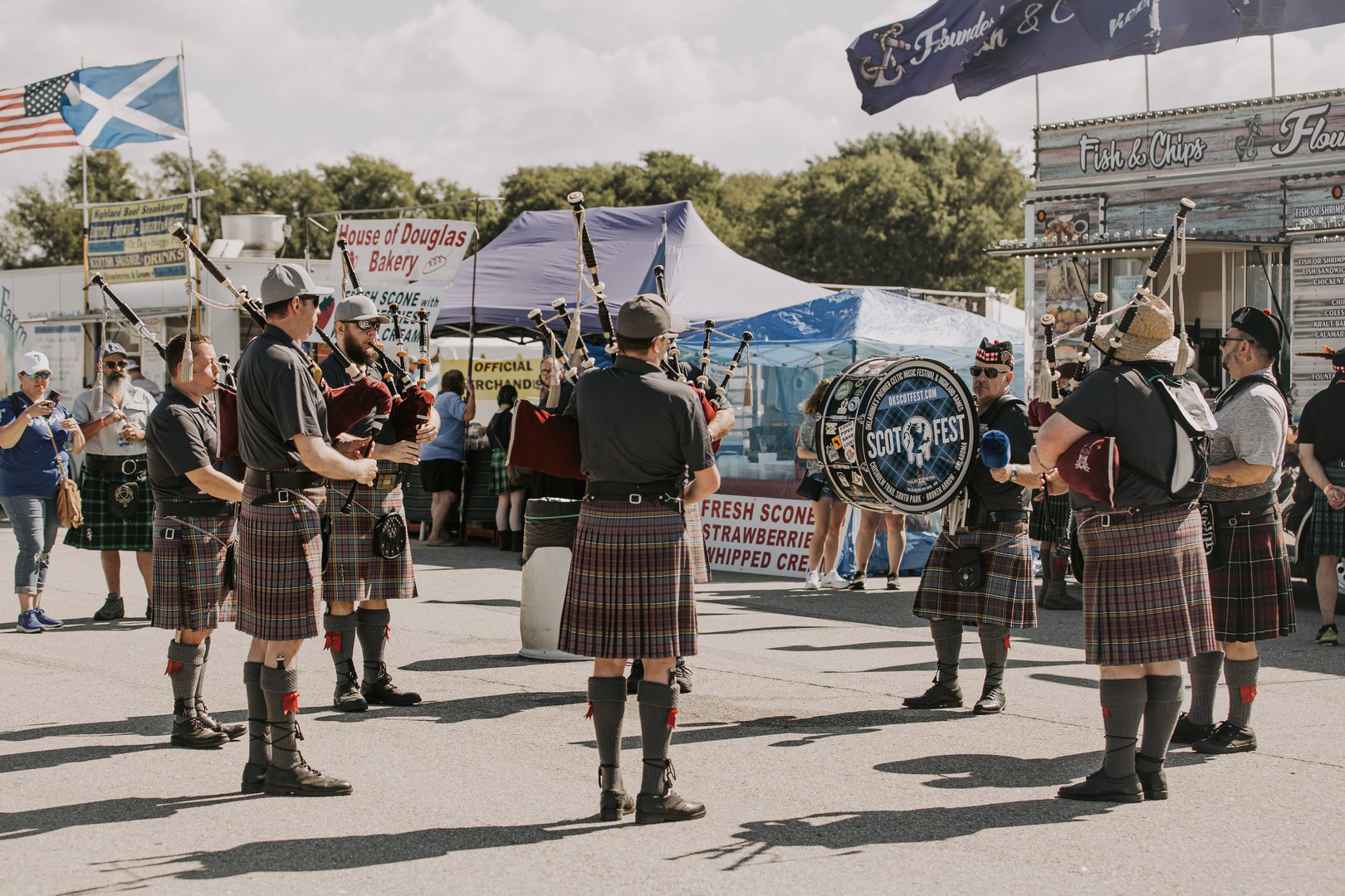 Pipe Bands - Scotfest 2021