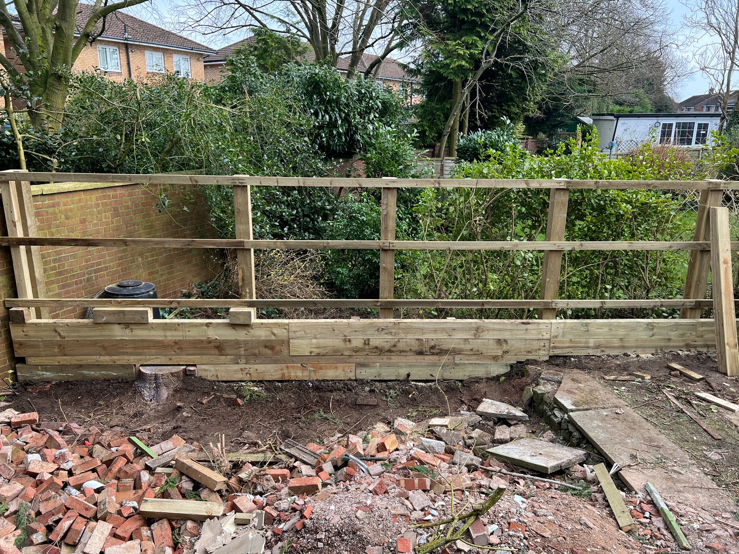 Garden before transformation 4