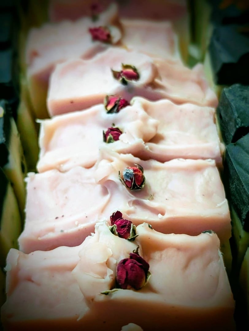 Mydło Sodowe Kwiatowe Duże