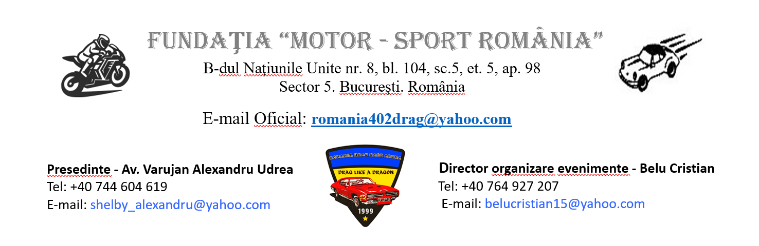 FMSR - Fundația Motor Sport România antet