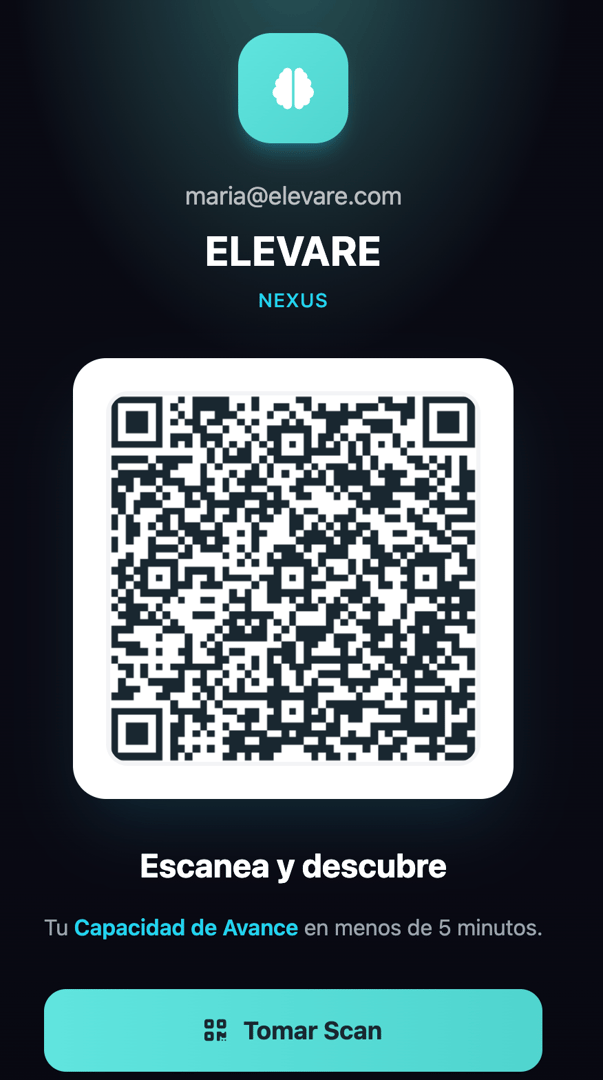 Preview tarjeta virtual Elevare