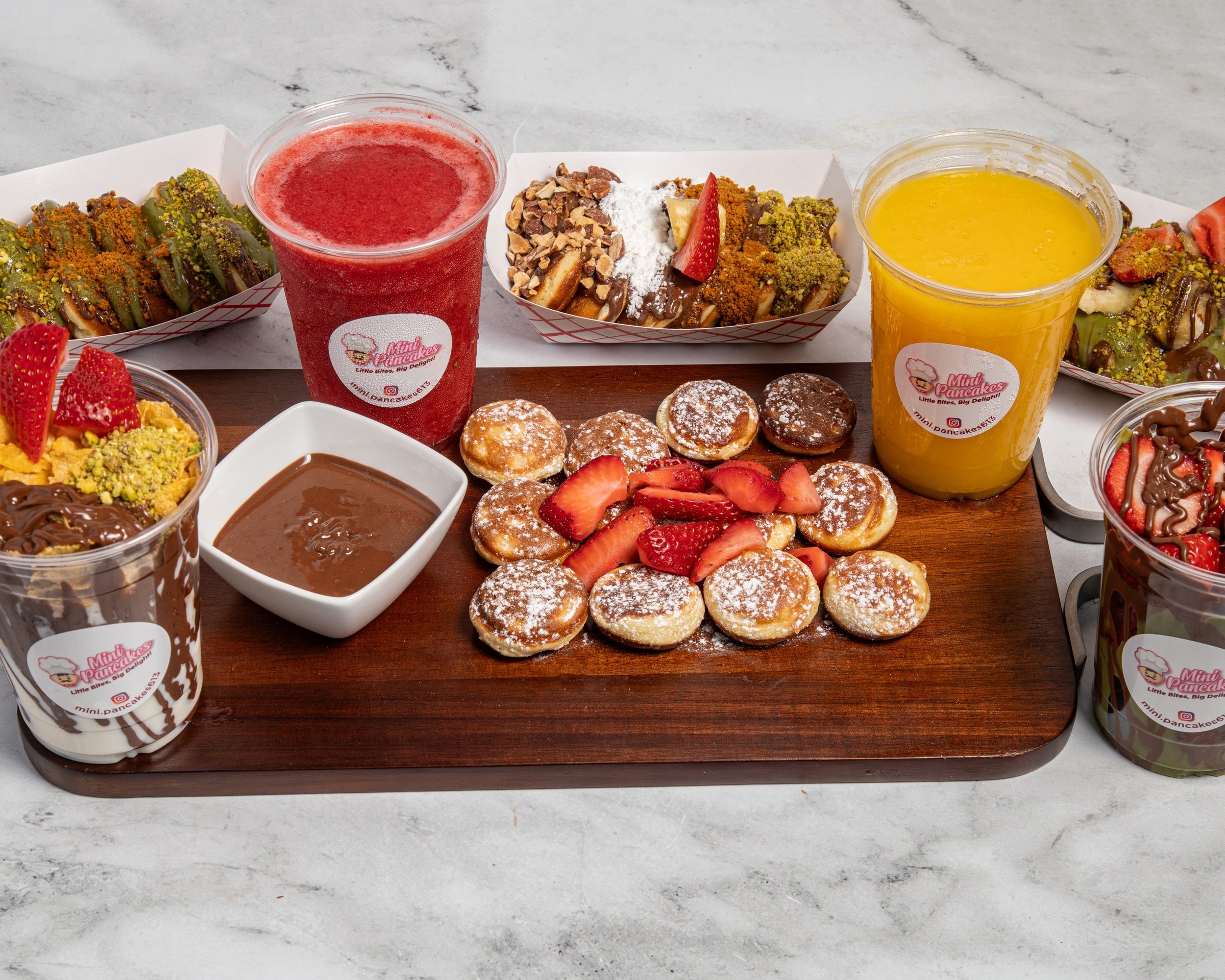 Mini Pancakes - All Our Delicious Offerings