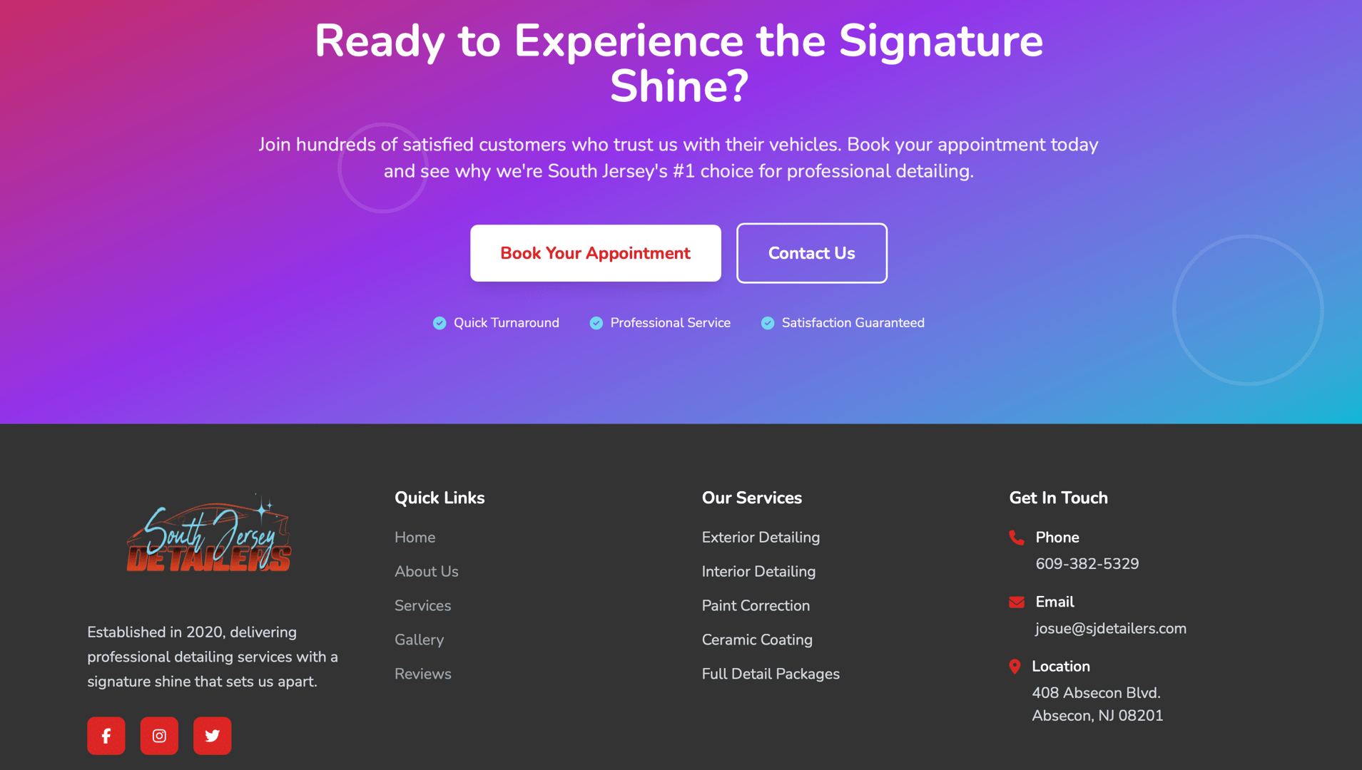 Transformed website - Screenshot 4