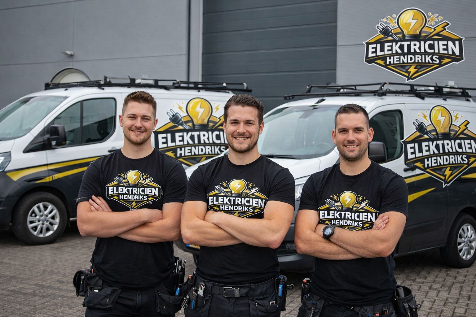 Elektricien aan het werk