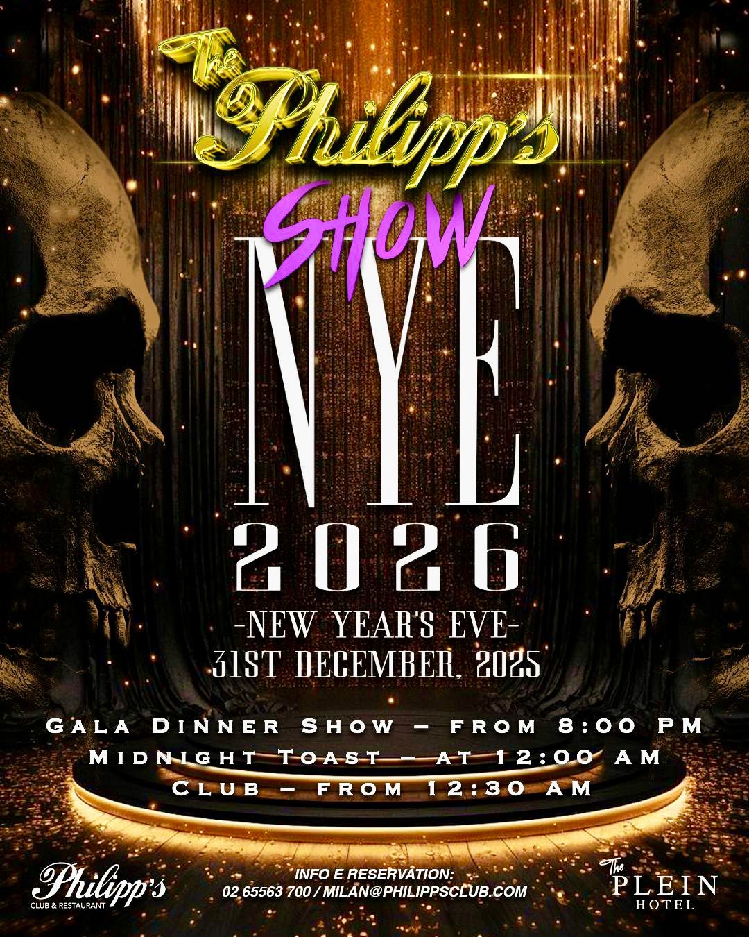 Philip's Restaurant & Club Milano NYE 2026