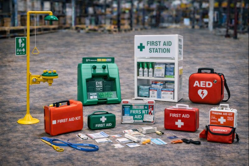Equipos de primeros auxilios