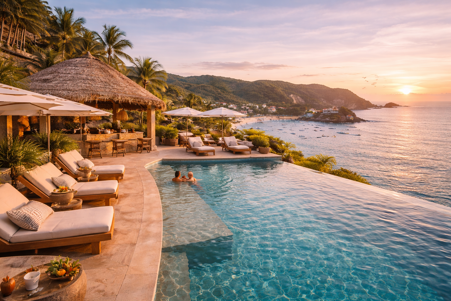 Alberca Town Houses Puerto Ángel