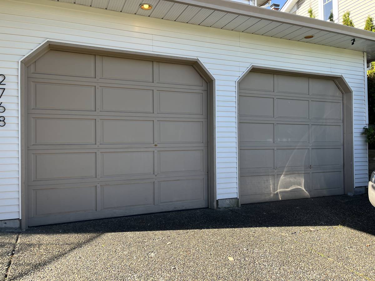 After - Garage after painting
