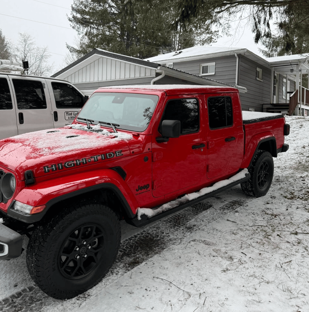 Vehicle window tinting