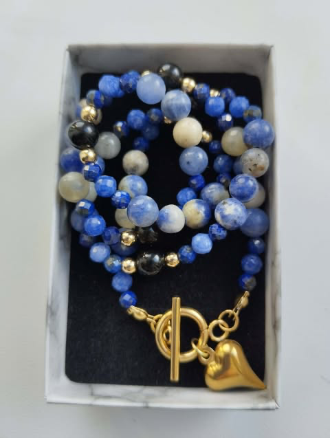 Naszyjnik z kamieni naturalnych