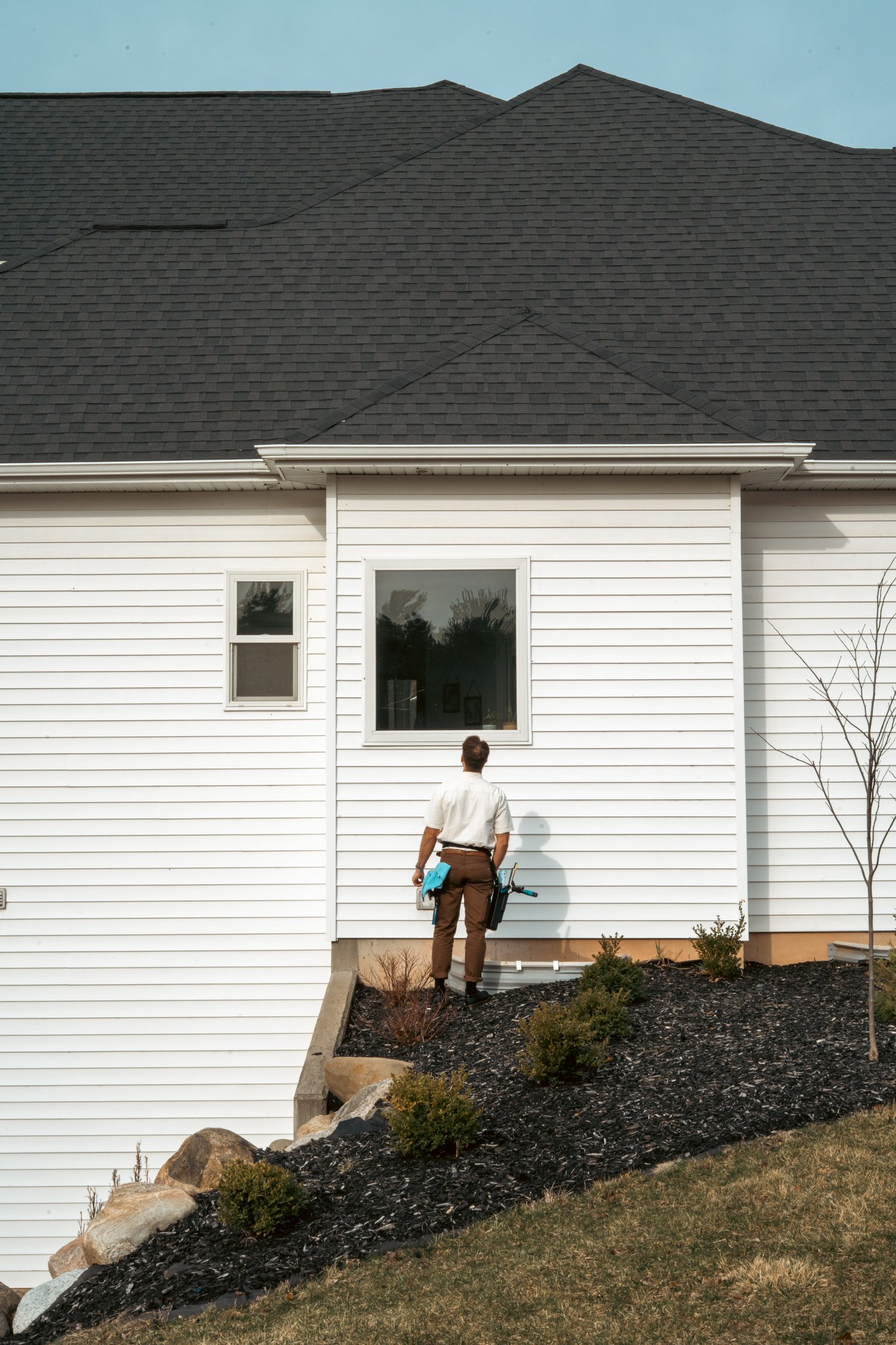 Buzzy's Window Washing Brand Work