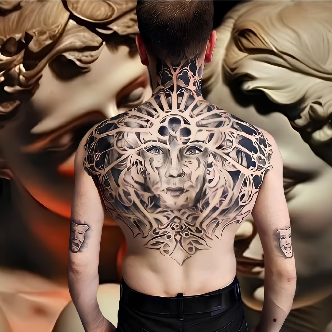 Professional tattoo artwork