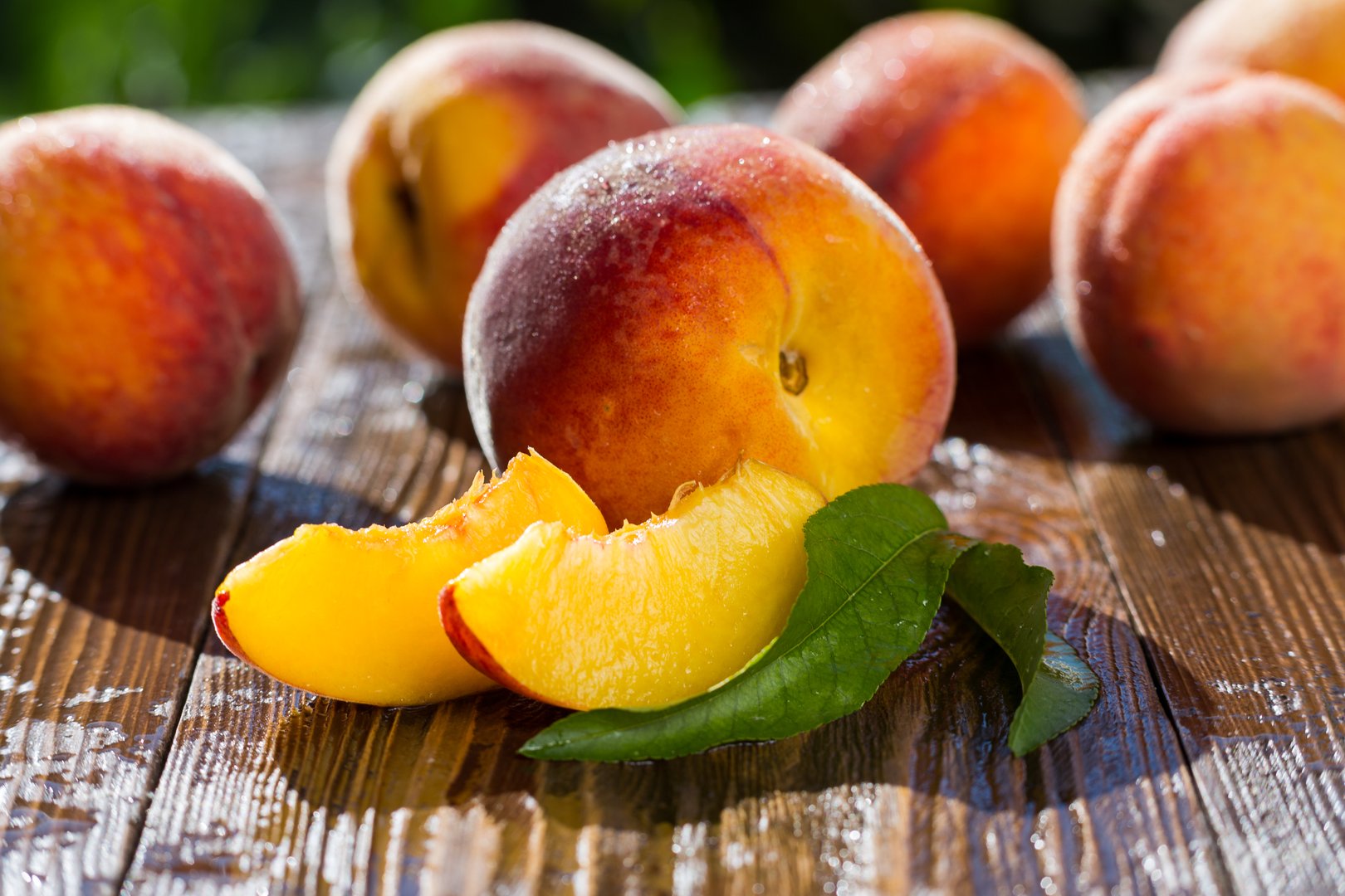 Fresh Ripe Peaches for Lemonade