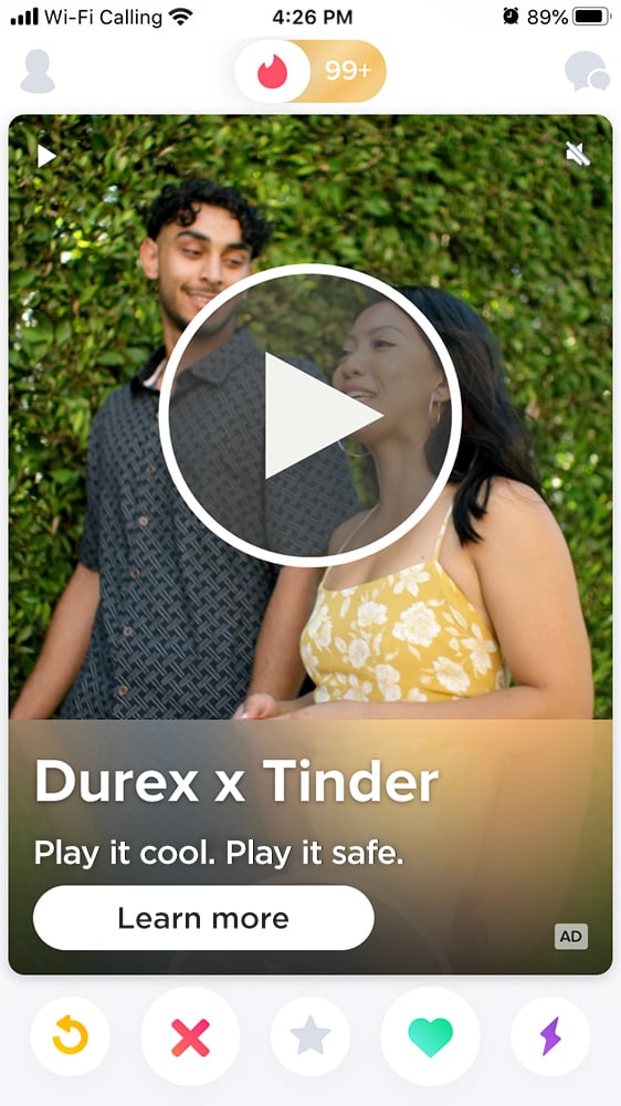 how does tinder make money native ad