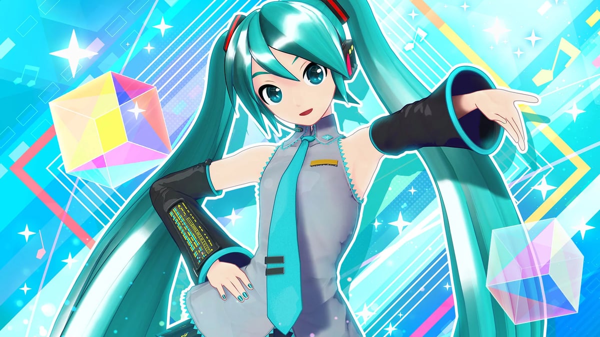 company mascot hatsune miku