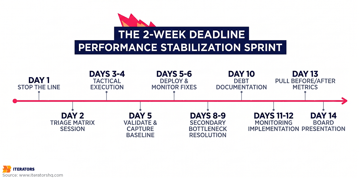 deadline performance stabilization timeline