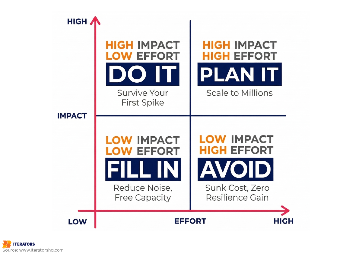 mobile-app-performance-under-load-resilience-priority-matrix | Iterators mobile app performance under load resilience priority matrix