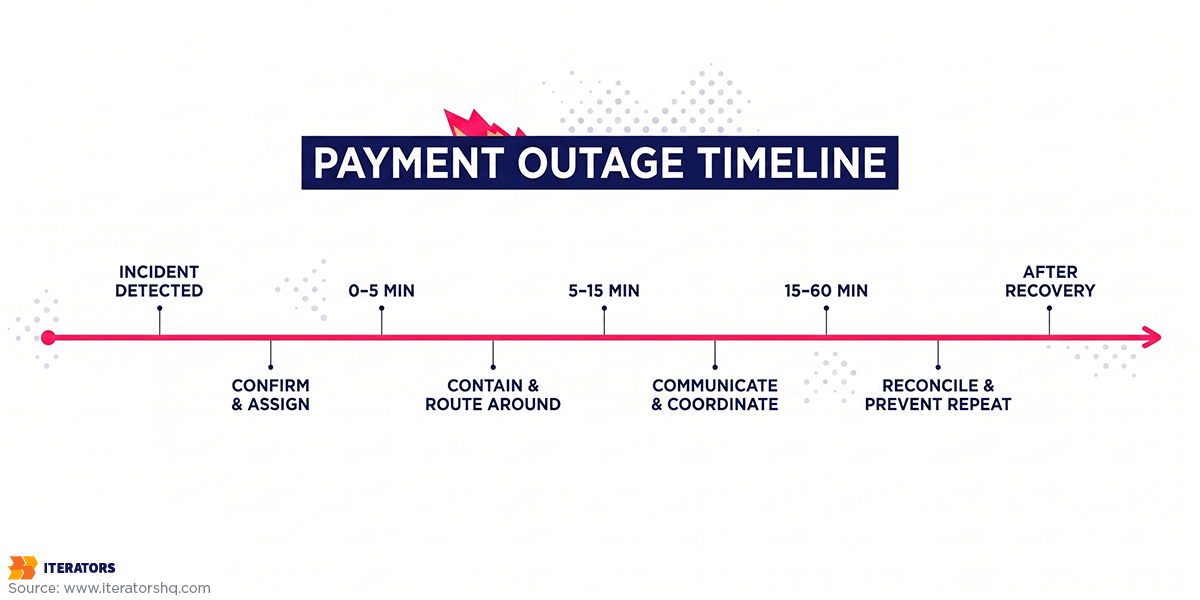 payment-processing-outage-timeline | Iterators payment processing outage timeline