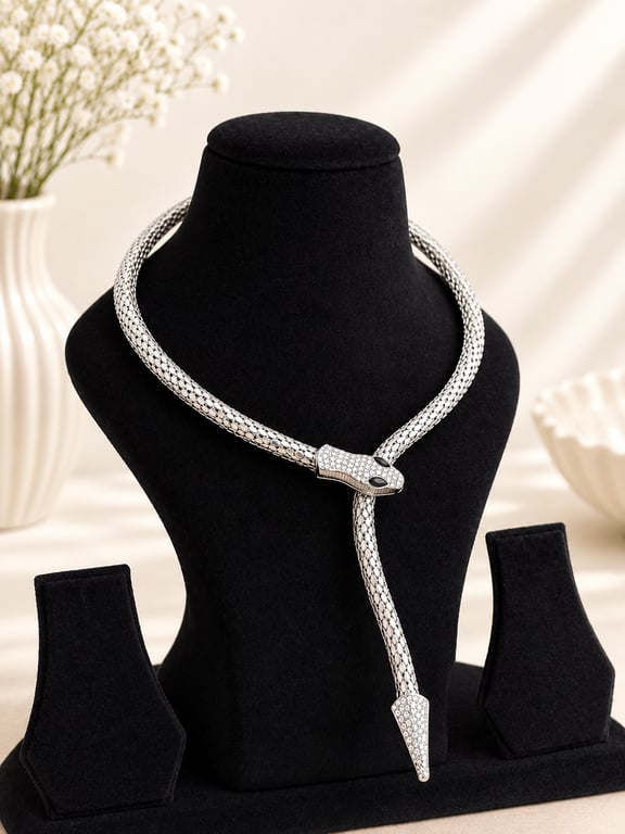 Serpent Y-Necklace thumbnail 2