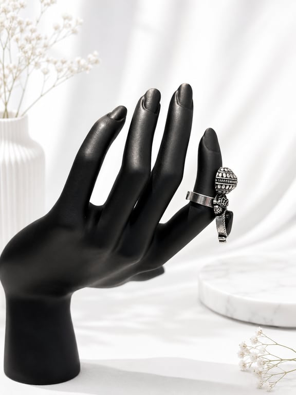 Antique Snake Statement Ring