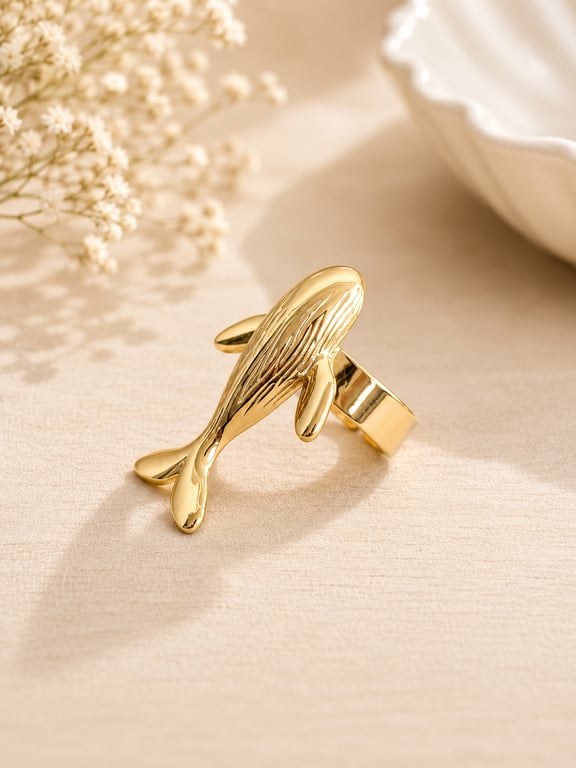Dolphin Statement Ring