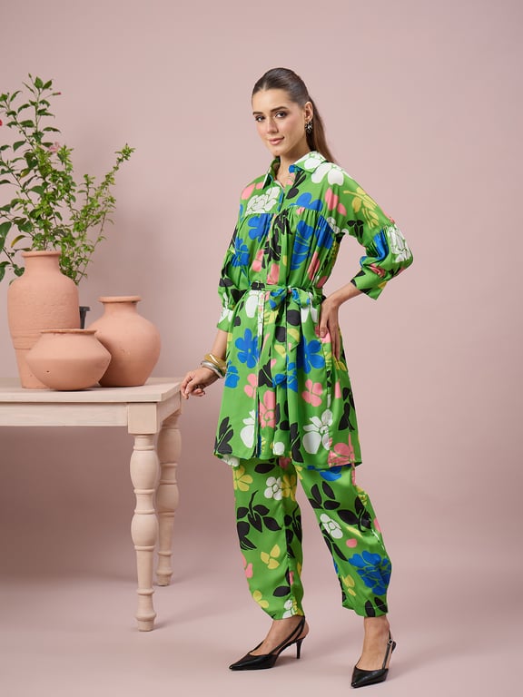 Garden Pop Print Co-Ord Set thumbnail 2