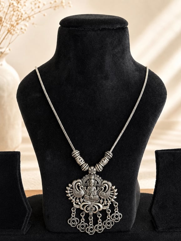 Goddess & Elephant Statement Necklace