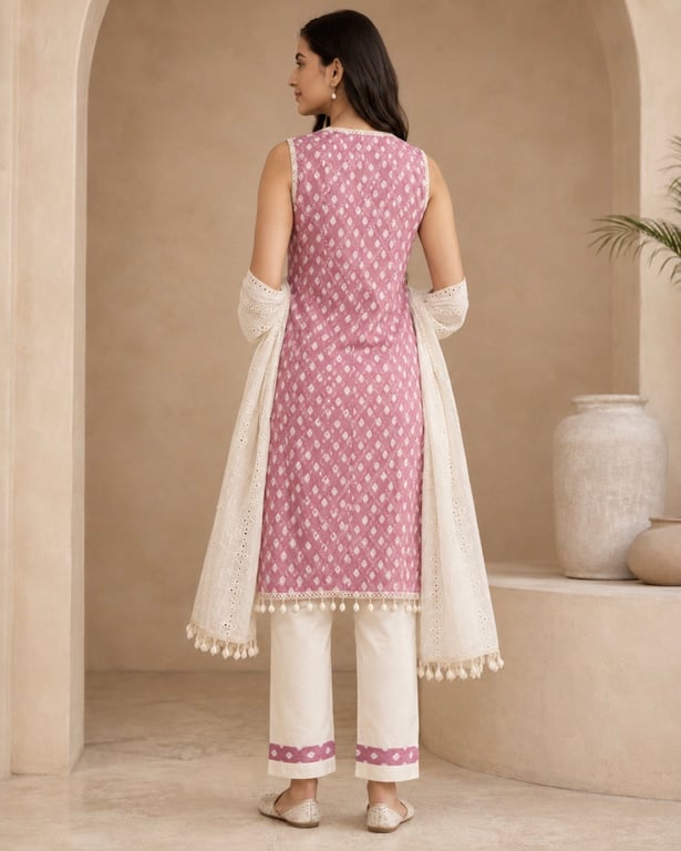 Roselle Ivory Charm Suit Set thumbnail 5