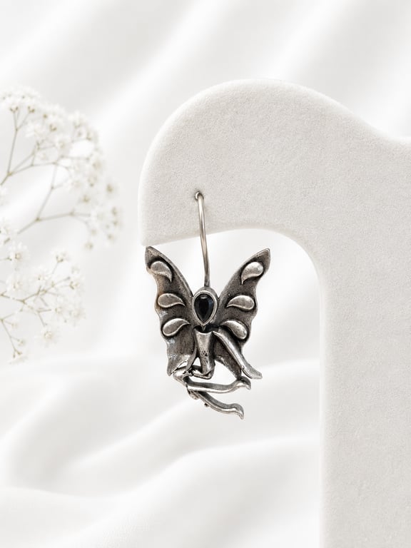 Butterfly Stud Earrings thumbnail 3