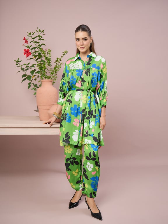 Garden Pop Print Co-Ord Set thumbnail 3