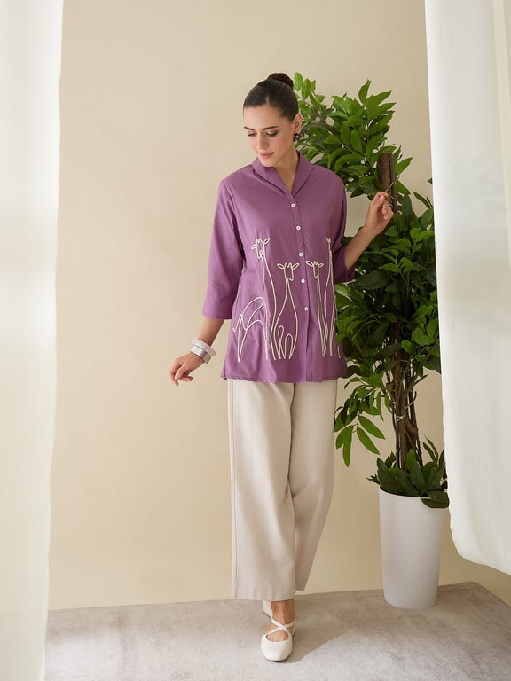 Heywomaniyaa Cotton Shirt thumbnail 4