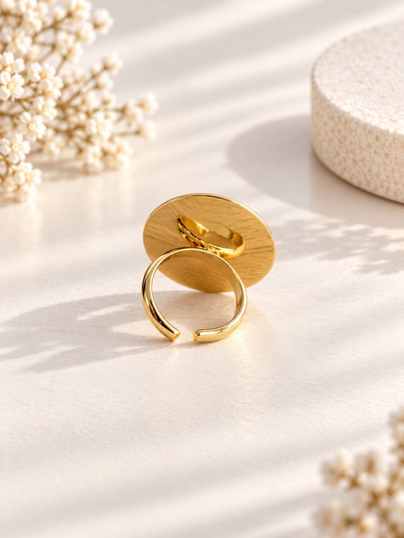 Concentric Spiral Statement Ring thumbnail 2