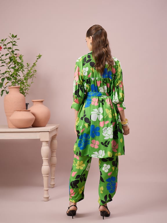 Garden Pop Print Co-Ord Set thumbnail 5