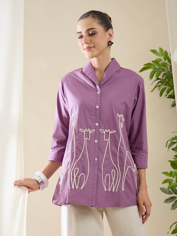 Heywomaniyaa Cotton Shirt