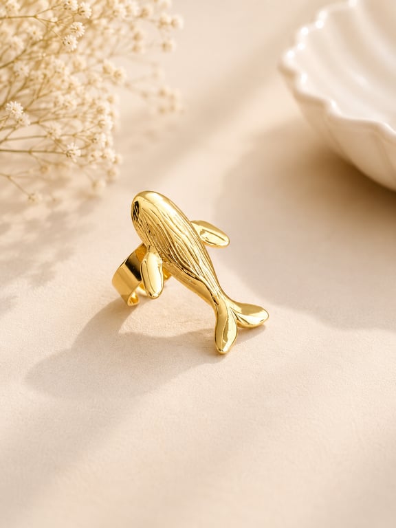 Dolphin Statement Ring thumbnail 2
