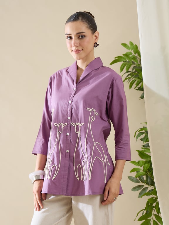 Heywomaniyaa Cotton Shirt thumbnail 3