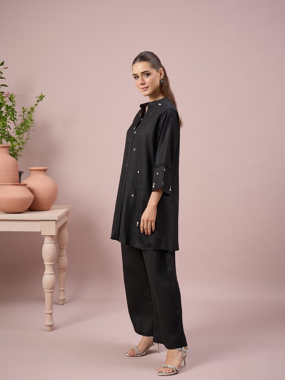 Embellished Relaxed Co-Ord Set thumbnail 2
