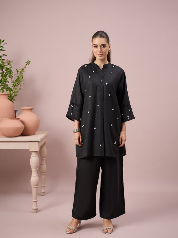 Embellished Relaxed Co-Ord Set