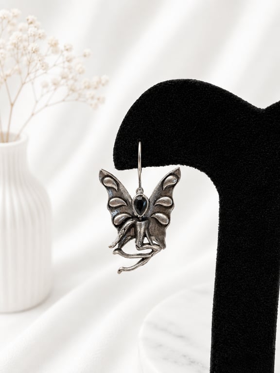 Butterfly Stud Earrings thumbnail 2