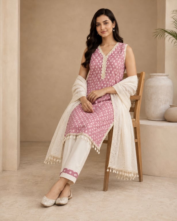 Roselle Ivory Charm Suit Set thumbnail 4