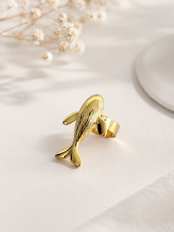 Dolphin Statement Ring thumbnail 3