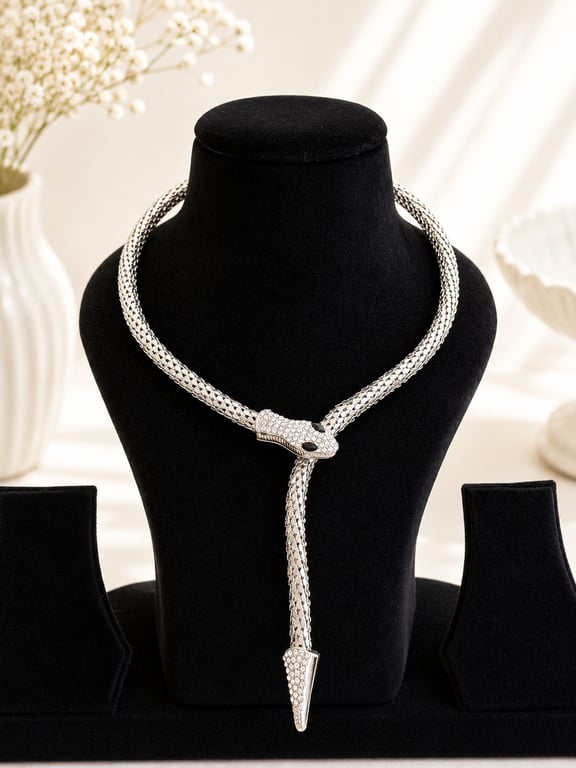 Serpent Y-Necklace