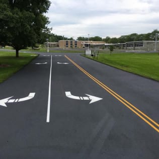 Sealing and Striping, Trumansburg CSD