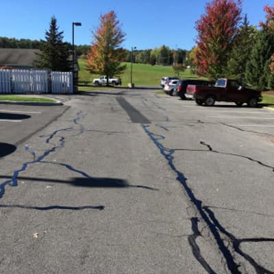 Crack Sealing, Ithaca NY
